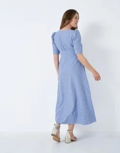 Knots Lace Dress 6 Knots Lace Dress -Crew Clothing WSJ117 CORNFLOUR 2