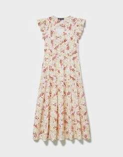 Lauren Dress 9 Lauren Dress -Crew Clothing WSJ124 WHTMUL 6