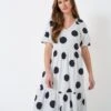 Irene Large Spot Dress