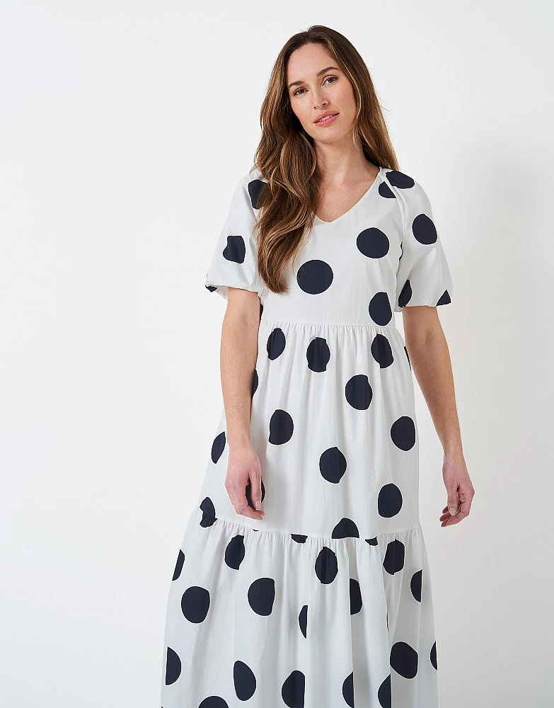 Irene Large Spot Dress 1 Irene Large Spot Dress