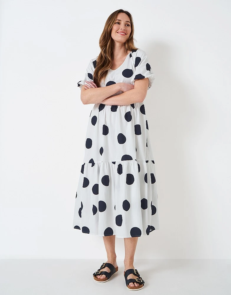 Irene Large Spot Dress 2 Irene Large Spot Dress - Image 2