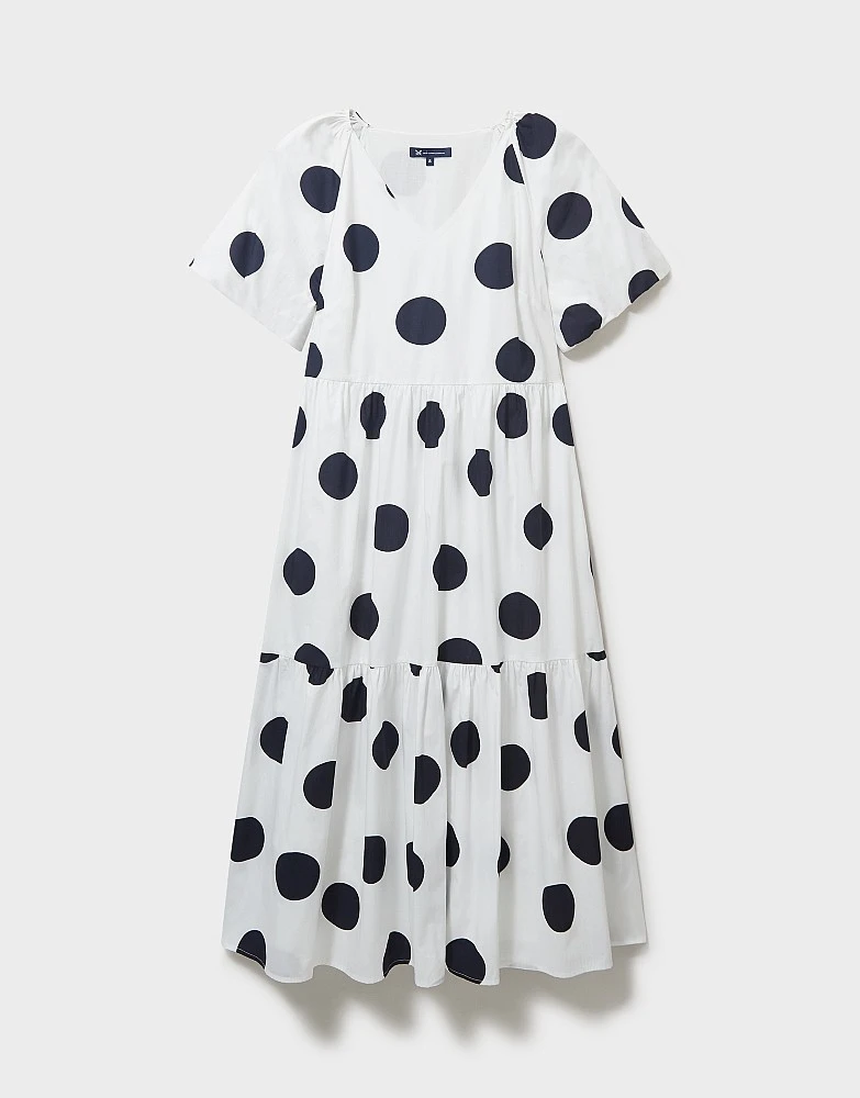 Irene Large Spot Dress 5 Irene Large Spot Dress - Image 5