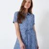 Ruby Tie Waist Shirt Dress