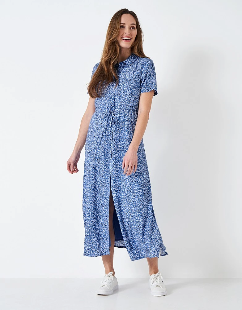 Ruby Tie Waist Shirt Dress 2 Ruby Tie Waist Shirt Dress - Image 2