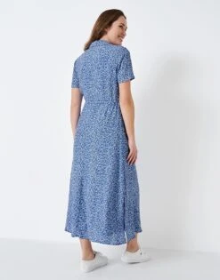 Ruby Tie Waist Shirt Dress 7 Ruby Tie Waist Shirt Dress -Crew Clothing WSJ173 CRNFLOWER 2