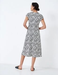 Alyssa Jersey Dress 7 Alyssa Jersey Dress -Crew Clothing WSJ174 NVYWHTFLR 2