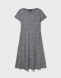 Gracie Jersey Dress 9 Gracie Jersey Dress -Crew Clothing WSJ179 DKNAVY 6
