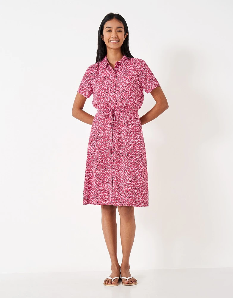 Knee Length Ruby Shirt Dress 1 Knee Length Ruby Shirt Dress