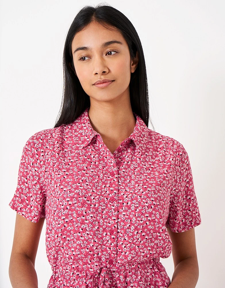 Knee Length Ruby Shirt Dress 2 Knee Length Ruby Shirt Dress - Image 2