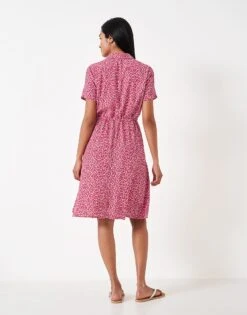 Knee Length Ruby Shirt Dress 6 Knee Length Ruby Shirt Dress -Crew Clothing WSJ181 RASP 2