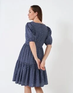 Ellie Dress -Crew Clothing WSJ182 NAVY 2