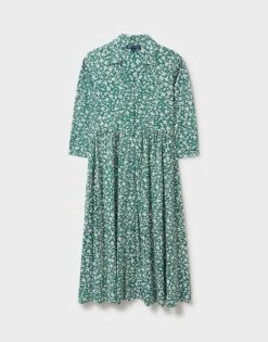 Freya Dress 9 Freya Dress -Crew Clothing WSJ183 GREEN 4