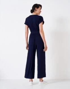 Carly Jersey Jumpsuit -Crew Clothing WSJ190 NAVY 2