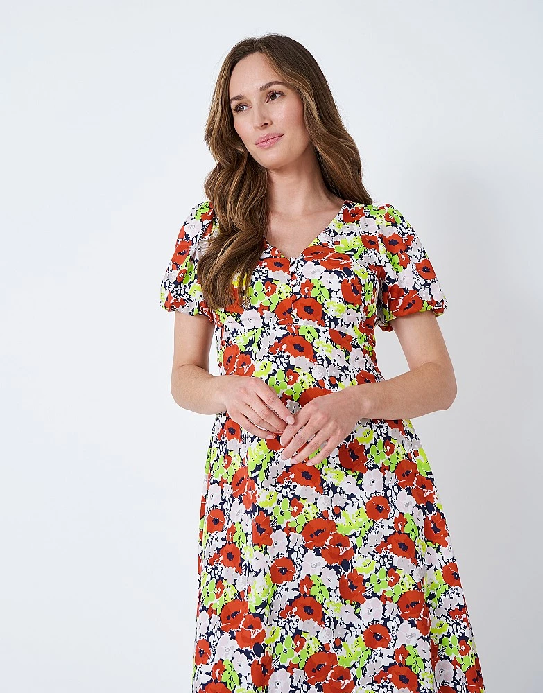 Riverside Floral Midi Dress 1 Riverside Floral Midi Dress