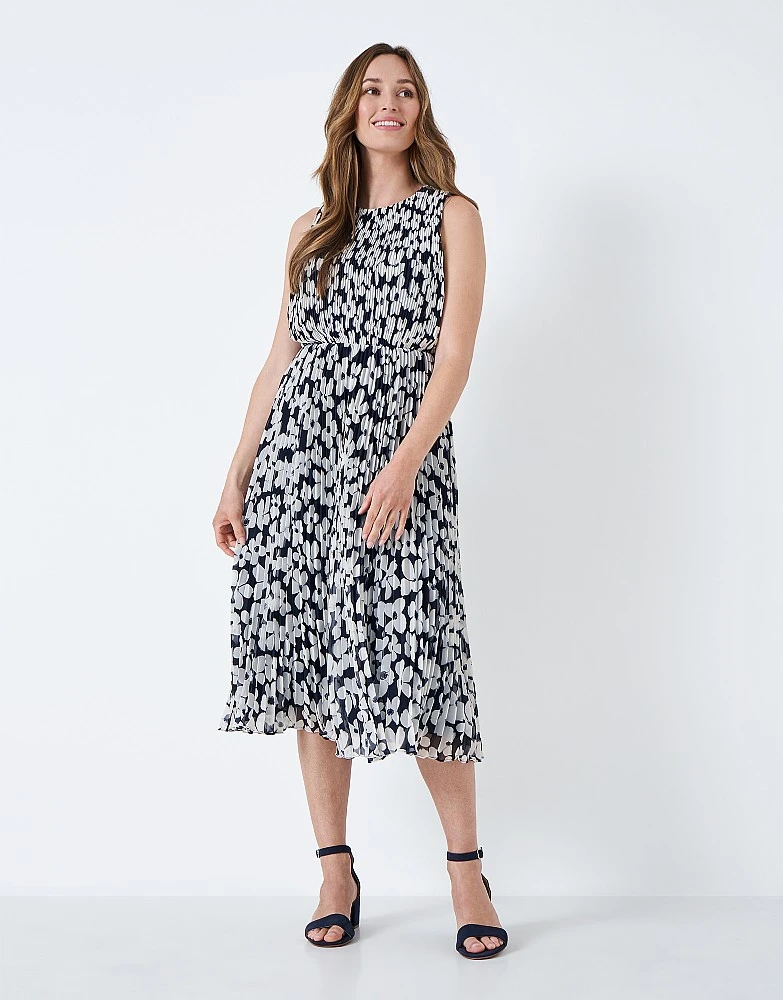 Floral Plisse Dress 1 Floral Plisse Dress