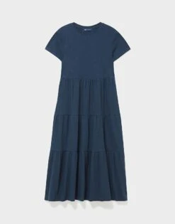 Vera Jersey Dress 9 Vera Jersey Dress -Crew Clothing WSJO91 NAVY 4