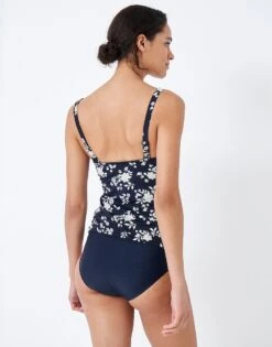 Tankini Top -Crew Clothing WSM004 NVYWHITE 2