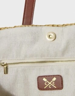 Straw Shoulder Bag -Crew Clothing WSN012 STRAW 4