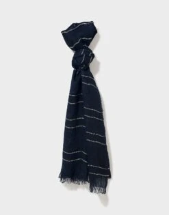 Linen Scarf -Crew Clothing WSQ007 NAVY 6