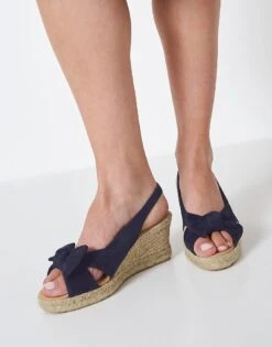 Carly Suede Wedge Espadrille