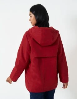 Selina Taped Seam Jacket 7 Selina Taped Seam Jacket -Crew Clothing WTA065 RUBY 2