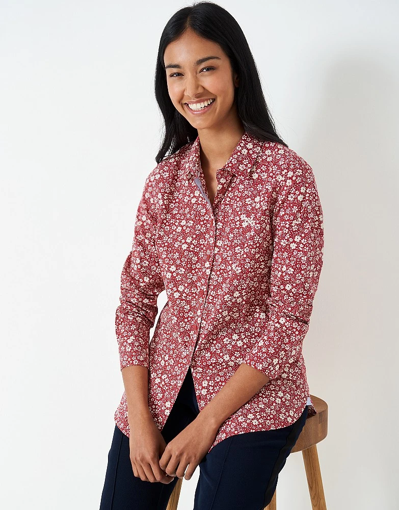 Lulworth Floral Cotton Shirt 1 Lulworth Floral Cotton Shirt