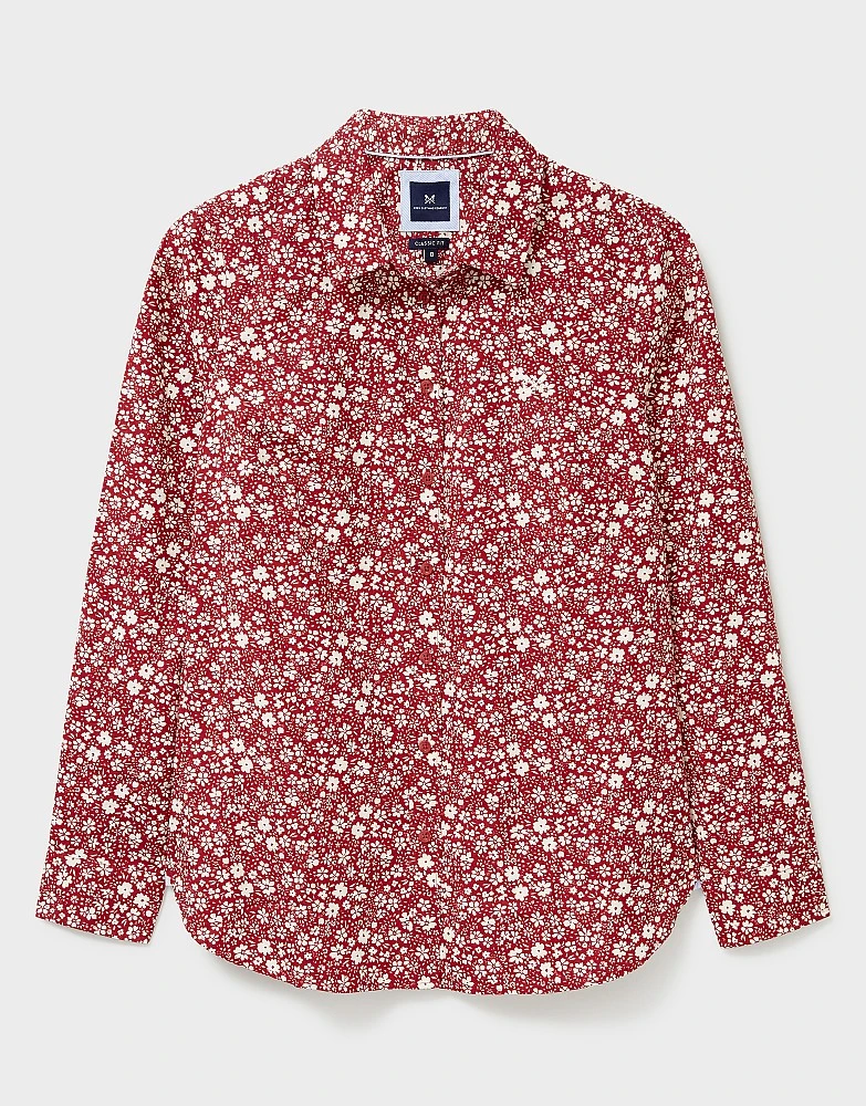 Lulworth Floral Cotton Shirt 5 Lulworth Floral Cotton Shirt - Image 5