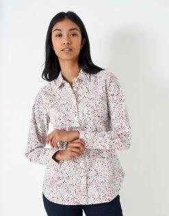 Lulworth Multi Floral Shirt 8 Lulworth Multi Floral Shirt -Crew Clothing WTB001 MULTIFLRL 3