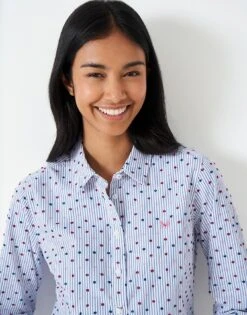 Penny Shirt 8 Penny Shirt -Crew Clothing WTB031 WHTBLURED 3