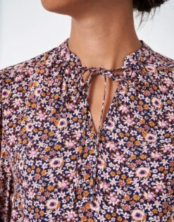 Orla Blouse -Crew Clothing WTC020 MULTIPRNT 3