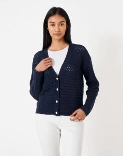 Pointelle Cardigan