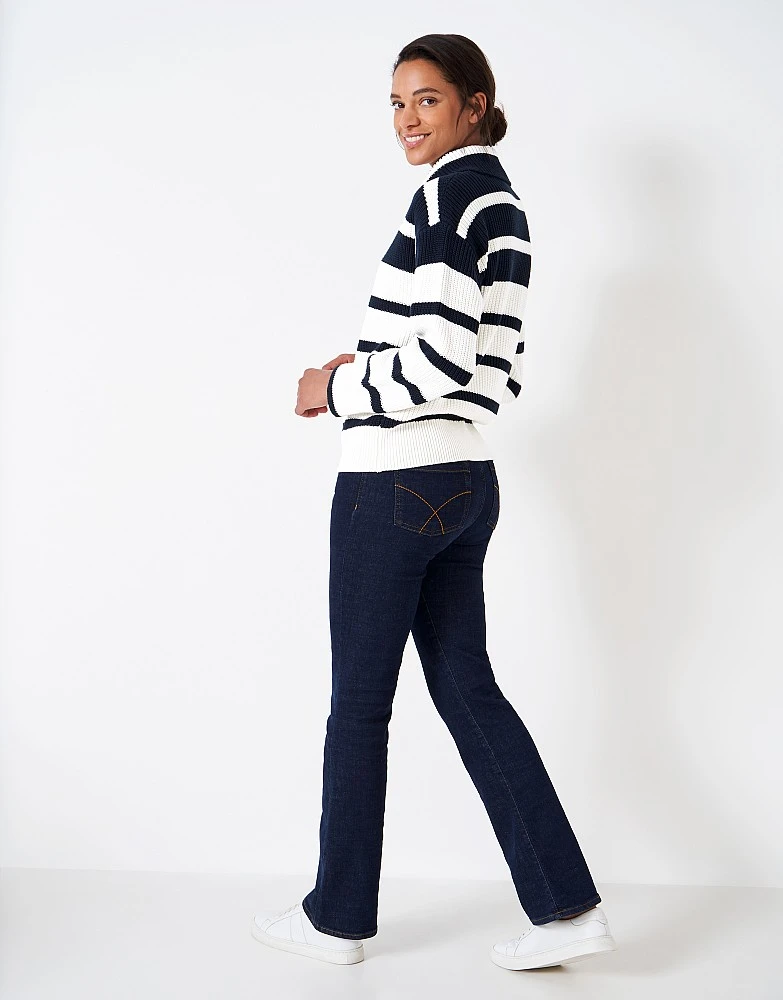 Kat Collar Mix Stripe Jumper 3 Kat Collar Mix Stripe Jumper - Image 3