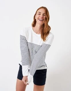 Cassandra Long Sleeve Slub Breton