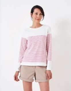 Cassandra Long Sleeve Slub Breton