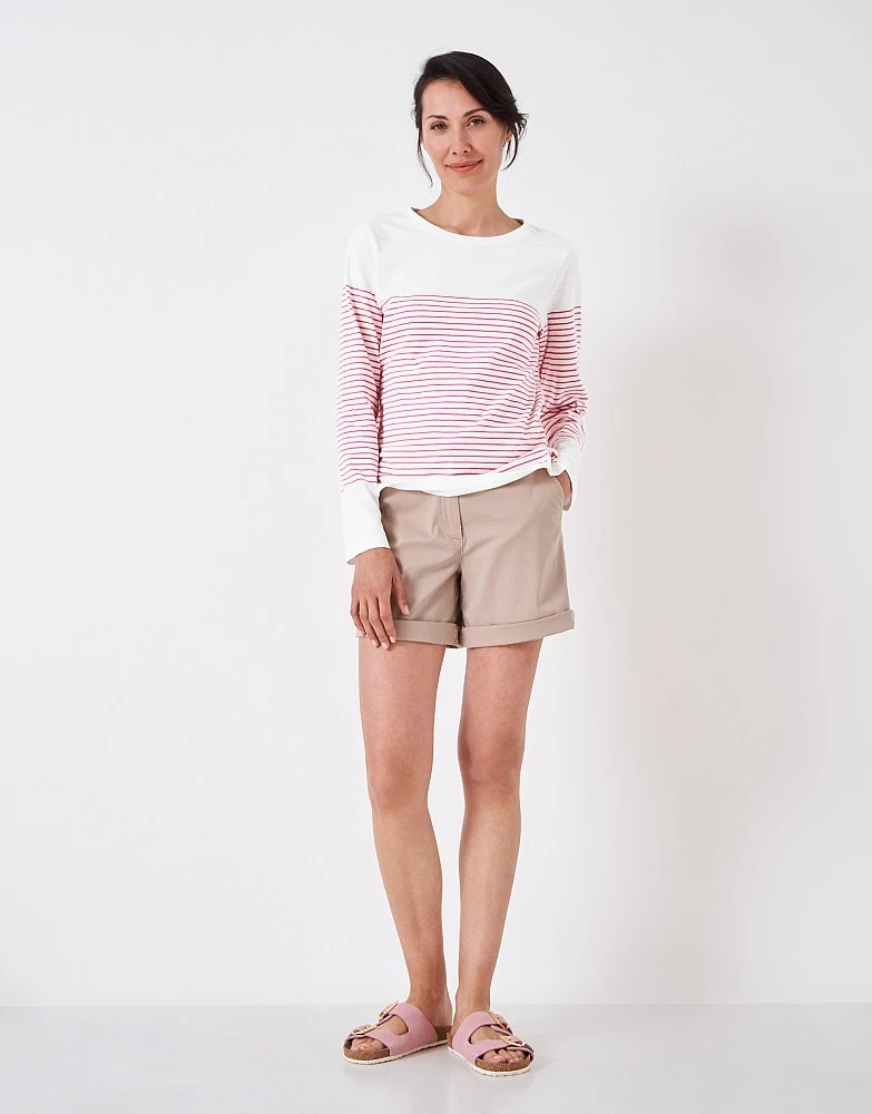 Cassandra Long Sleeve Slub Breton 2 Cassandra Long Sleeve Slub Breton - Image 2