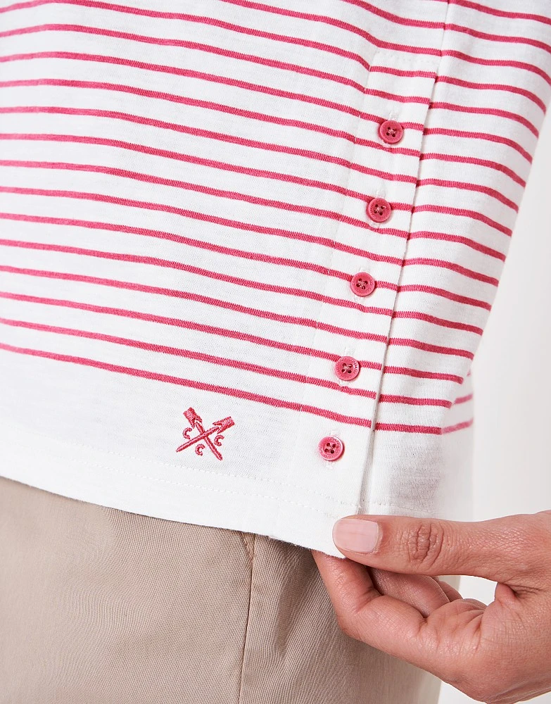 Cassandra Long Sleeve Slub Breton 4 Cassandra Long Sleeve Slub Breton - Image 4