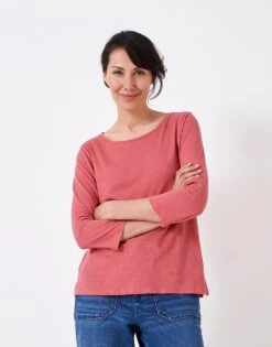 Perfect Slub Scoop Neck T-Shirt