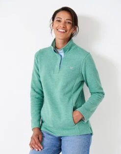 Half Button Sweatshirt