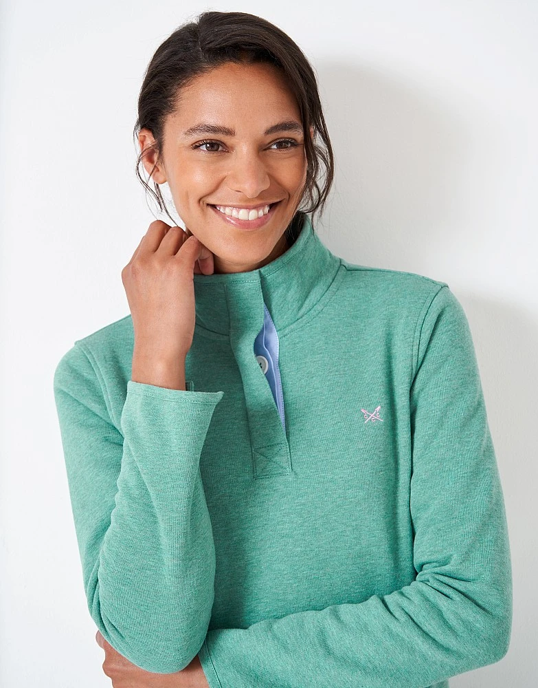 Half Button Sweatshirt 4 Half Button Sweatshirt - Image 4