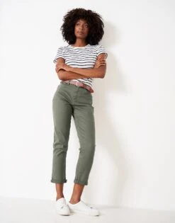 Brompton Trouser 8 Brompton Trouser -Crew Clothing WTG001 KHAKI 3