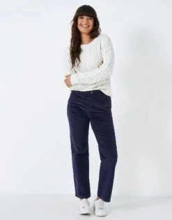 Cord Wide Leg Trouser