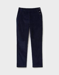 Cord Tapered Trouser -Crew Clothing WTG024 DKNAVY 6