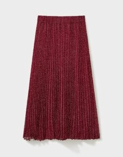 Pleated Skirt 7 Pleated Skirt -Crew Clothing WTI005 BERRYSPOT 6