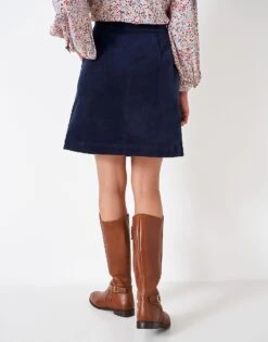 Alice Cord Skirt -Crew Clothing WTI016 DKNAVY 2