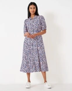 Odelia Shirt Dress 8 Odelia Shirt Dress -Crew Clothing WTJ012 ANIMALPNK 2