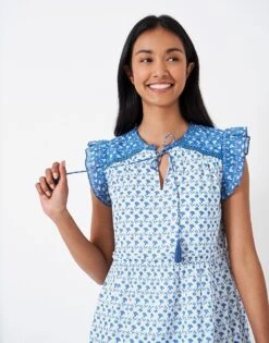 Nala Dress -Crew Clothing WTJ041 FLORPRNT 3