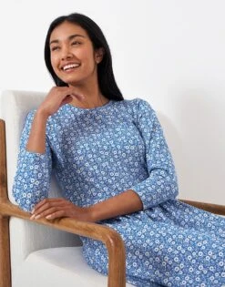 Round Neck Jersey Dress