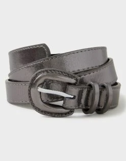Metallic Jeans Belt