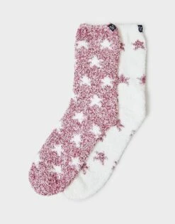 2 Pack Fluffy Socks